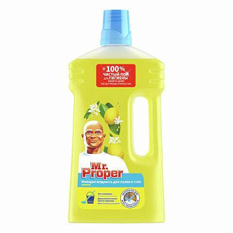 Средство для пола "Mr.Proper" 1 л Лимон