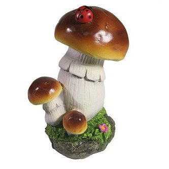 Изделие декоративное "Грибочки с божьей коровкой" 8,5*6,5*12