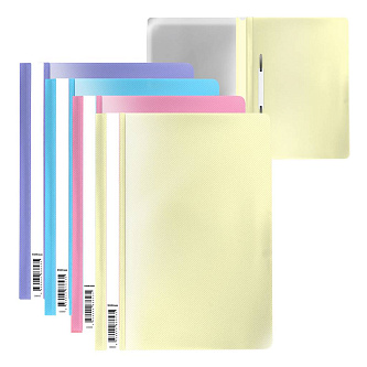 Папка-скоросшиватель EK® Diagonal Pastel, A4, ассорти