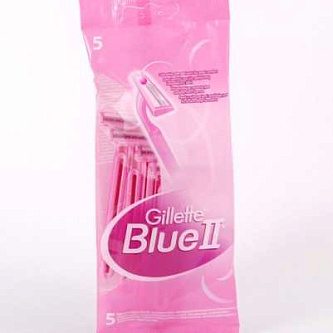 Станки одноразовые жен Gillette Blue II For Women, 5шт