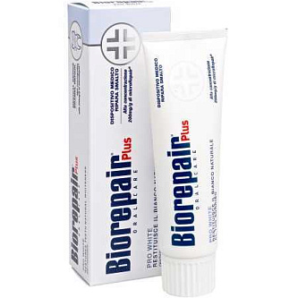 Зубная паста Biorepair Отбеливающая 75мл