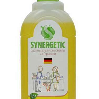 Средство для посуды "Synergetic" 500 мл Лимон конц.