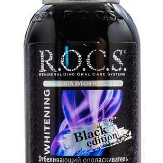 Ополаскиватель д/полости рта R.O.C.S. отбел. Black Editi 400мл