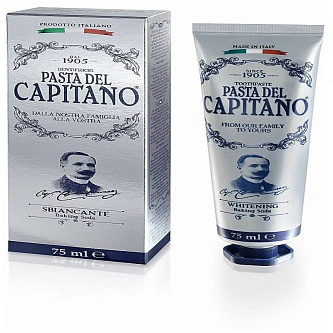 Зубная паста Pasta del Capitano Отбеливающая с молекулой 75мл