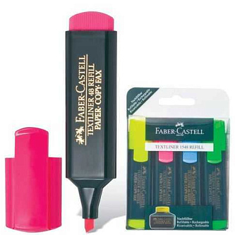 Набор текстовыделителей Faber-Castell 1-5мм 4шт