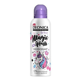 Део-спрей Deonica For teens 8+ Magic Splas, 125мл