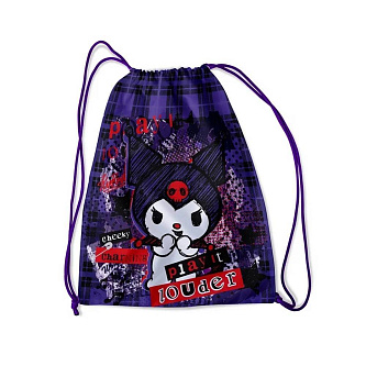Сумка для обуви "Kuromi-2" 47х37см, 1 отд.