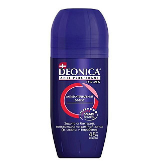 Део-ролик Deonica For Men Антибактериальный эффект 50мл