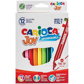 Фломастеры "CARIOCA" 12 цв карт