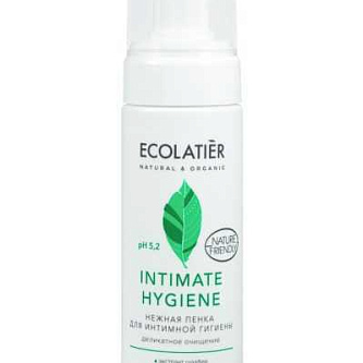 Пенка д/интим гиг. ECOLATIER нежная 150мл