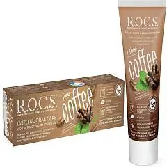 Зубная паста R.O.C.S. iLike Coffee 60мл/74г, фото №1