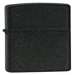 Зажигалка ZIPPO Classic Black Crackle чёрная матовая, фото №1