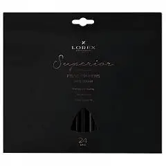Фломастеры LOREX PRO-DRAW SUPERIOR 24цв круг черн карт кор подвес, фото №1