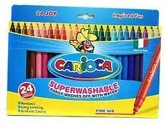 Фломастеры "CARIOCA" 24 цв., фото №1