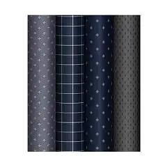 Бумага упаковочная "Dark" 70*100см в рулоне, фото №1
