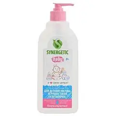 Средство для дет. посуды, сосок, игр. "Synergetic" 500 мл, фото №1