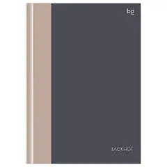 Бизнес-блокнот А5 80л кл "Monocolor. Double", soft-touch ламинац, фото №1