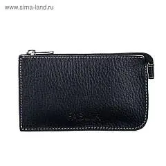 Ключница муж. Fabula нат. кожа, черный, фото №1