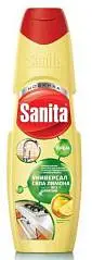 Чистящий крем "Sanita" 600 мл Лимон, фото №1