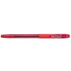 Ручка шариковая Pentel "Feel it!" 0,5мм, красный, фото №1