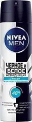 Део-спрей Nivea Men Черное и белое fresh 150мл, фото №1