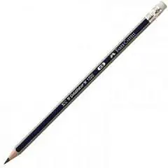 Карандаш чернографитный FC "GOLDFABER 1222" HB, с ластиком, фото №1
