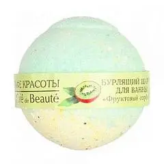 Бурлящий шар д/в Кафе Красоты Фруктовый сорбет 120г, фото №1