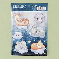 Наклейки бумажные «Малыши», 11*16см, фото №1