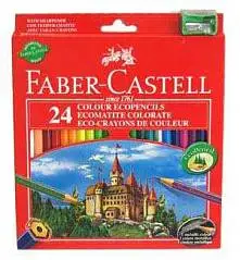Карандаши цветные "Замок" 24цв шестигр, фото №1