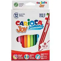 Фломастеры "CARIOCA" 12 цв карт, фото №1