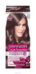 Краска д/в Garnier Color Sensation 6.12 Сверкающий холодный мокко, фото №1