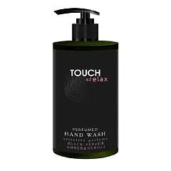 Гель д/мытья рук TOUCH&Relax Черный перец, Нероли и Амбра 450мл, фото №1