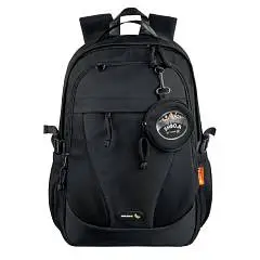 Рюкзак Merlin 44x28x15+брелок-сумочка черн, фото №1