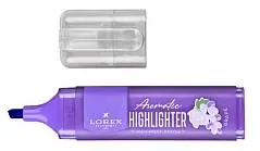 Текстовыделитель ароматизированный RICH FRUIT 1-3,5 мм сиреневый, фото №1