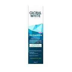 Зубная паста Global White Реминерализирующая 100г, фото №1