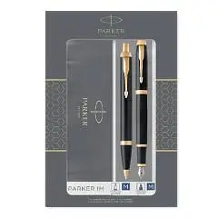 Набор Ручка F+K 321 IM METAL Black GT, фото №1