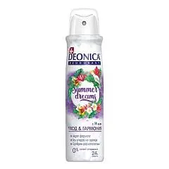 Део-спрей Deonica Summer Dreams vegan 150мл, фото №1