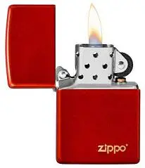 Зажигалка ZIPPO Classic красная матовая, фото №1