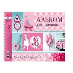Альбом д/рисА4 24л 100г  гребень Из жизни корги хатбер, фото №1