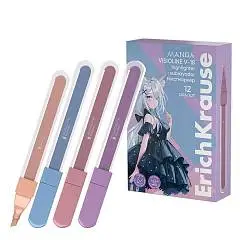 Текстовыделитель EK Visioline V-18 Manga, ассорти, фото №1