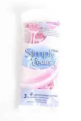 Станки одноразовые жен Gillette Venus Symply 3, 4шт, фото №1