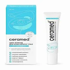 Цера-флюид д/кожи вокруг глаз CERAMED SOS-увлажнение 18мл, фото №1