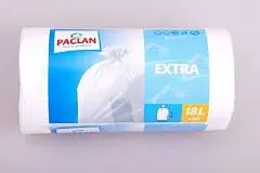 Пакеты для мусора 18л 50шт EXTRA 45х56см (ПНД) (белый), фото №1