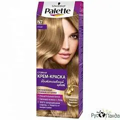 Краска д/в Palette N7 русый, фото №1