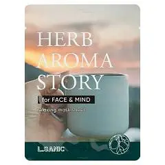 Маска д/л ткан Herb Aroma Story с экстр бергамот 25мл, фото №1