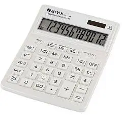 Калькулятор Eleven 12 разр SDC-444X-WH  155*204*33мм, белый, фото №1