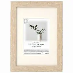 Рамка "Ambassador" МДФ белая 21*30см с паспарту 13*18см, фото №1