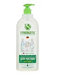 Средство для посуды "Synergetic" Алоэ 1л с доз, фото №1